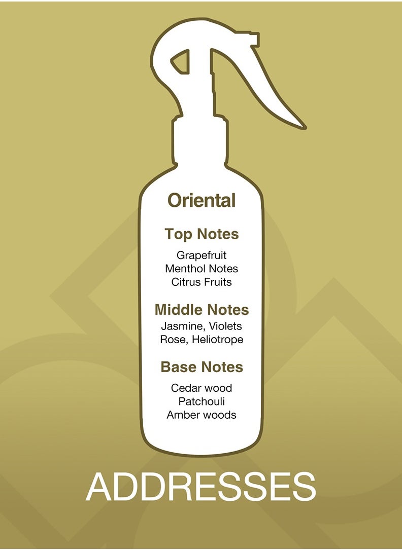 Essancy Aroma Mist Addresses Premium Air Freshener Clear 300ml  - Image 2