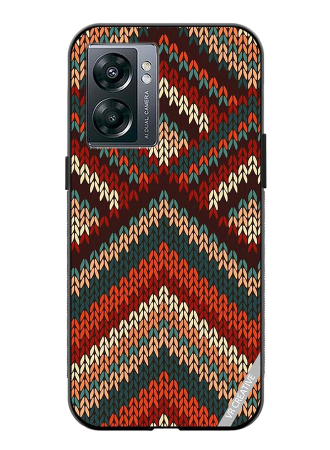 VR CREATIVE غطاء حماية لهاتف أوبو A57 5G بتصميم متعدد الألوان - Image 1