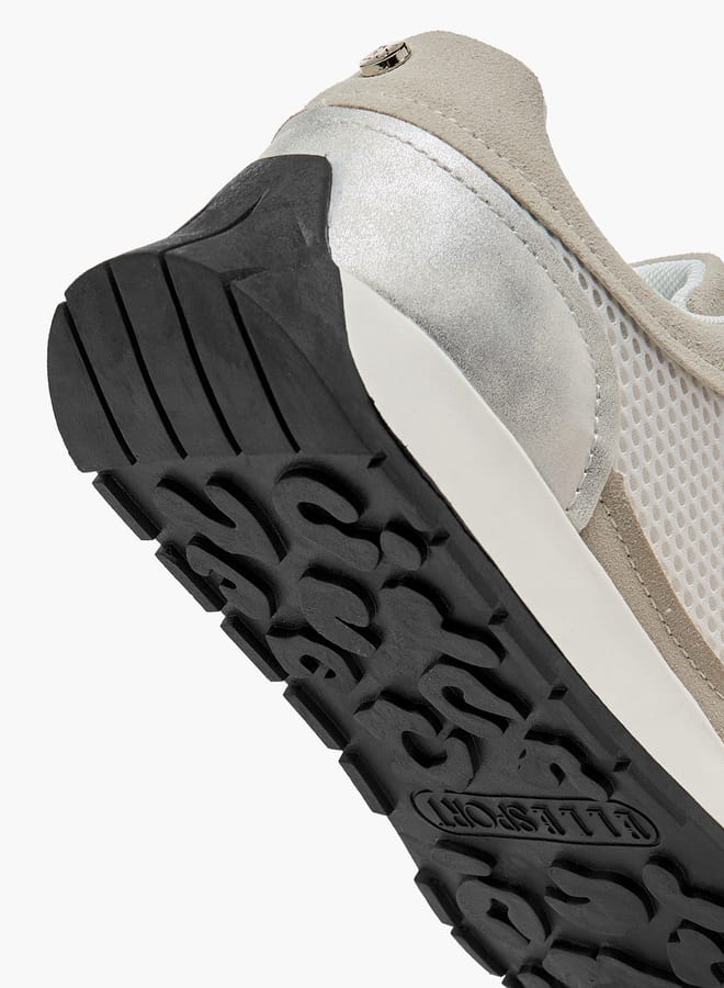 ELLE Women's Logo Detail Sneakers with Lace-Up Closure  - Image 5