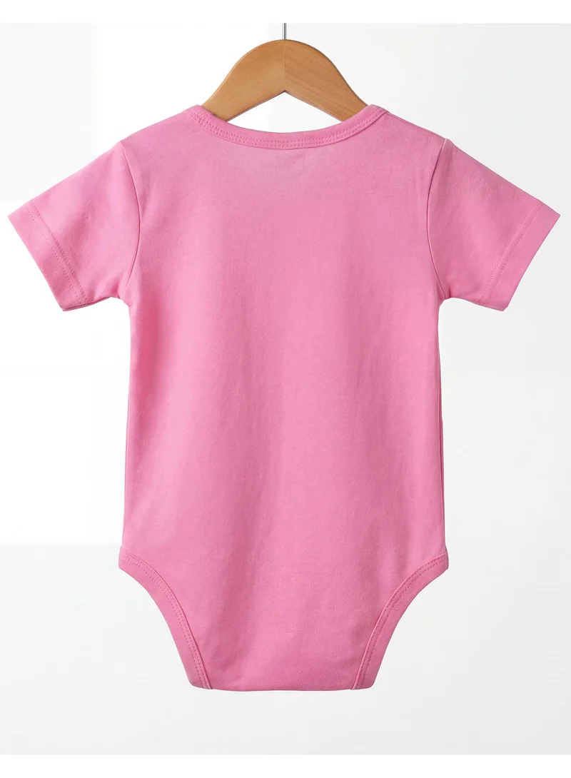 Funkaar  Funkaar Pink Hugs Print Baby Bodysuit  | Best Price UAE