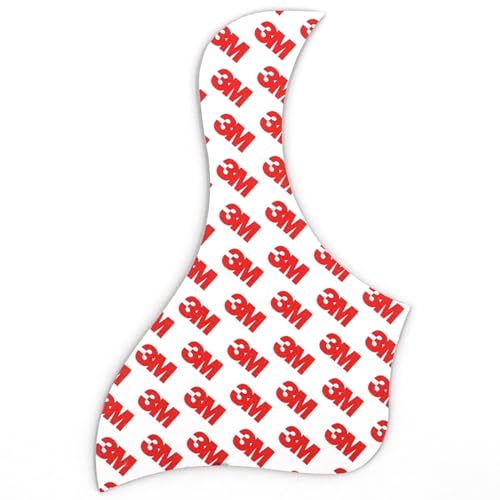 Domofa Acoustic Guitar Pickguard Thick Pick Guard for Taylor Acoustic Guitar Replacement Parts (Dark Tortoise) - Image 2