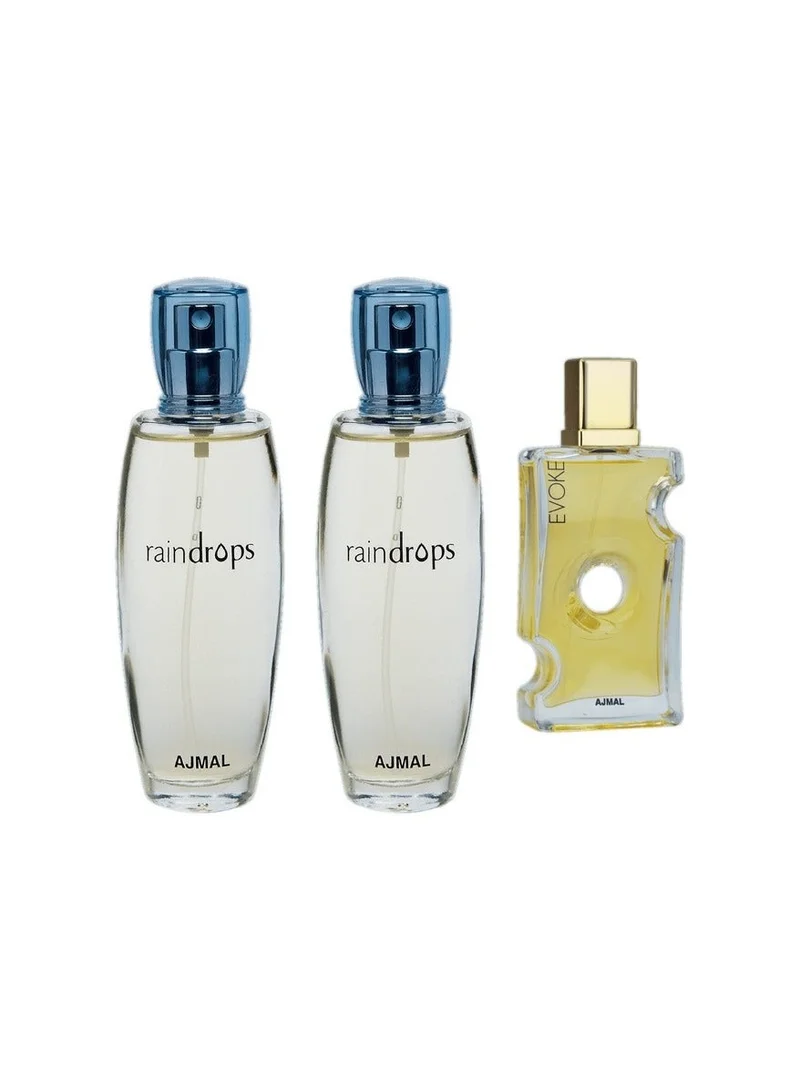 اجمل مجموعة Evoke & Raindrops الثلاثية، توفير بنسبة 10%