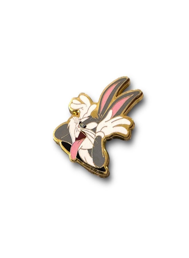 KOZUKI Bugs Cartoon Bunny Pin Enamel Bunny Enamel Pin Cartoon Enamel Pin Bunny badge Cartoon Hard Enamel Pin Brooch Fashion Badge Metal Enamel Pins and Brooches for Lapel Pin Backpack Bags Badge Collar Jewelry (BUGSGOLD) - Image 1