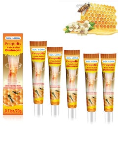 SOL LORA Bee Venom Professional Treatment Gel, Propolis Professional Care Gel, Bee Venom Gel, Bee Venom Serum (5PCS)  - Image 1