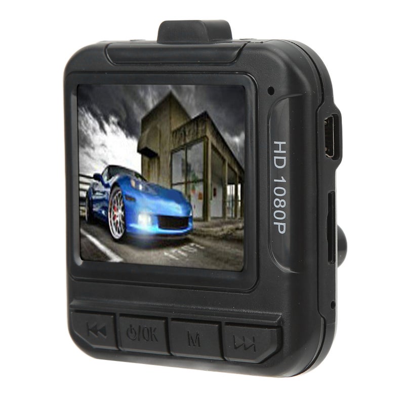 HD Dash Cam 1080P HD Picture Quality 1.6In Color Display Screen - Motion Detection Loop Recording for Vehicle Driving Monitoring - Image 1