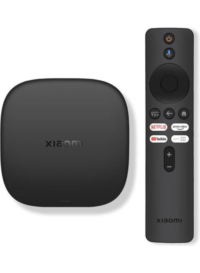 XIAOMI TV Box S 3rd Generation, 4K UHD image quality, Dolby Vision Cinema-grade visuals, Dolby Atmos & DTS X Premium cinematic audio, 6nm high-performance platform | PFJ4191EU / MDZ-32-AA black