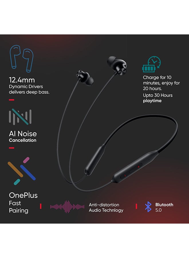 OnePlus Z2 Bullets Wireless Earphones - Magico Black