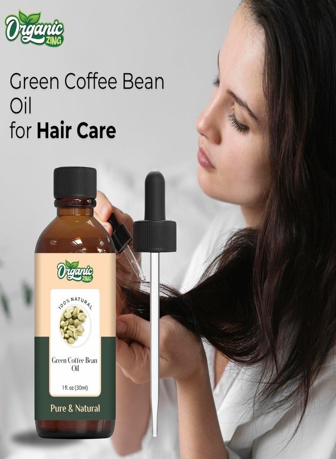 ORGANIC ZING زيت حبوب البن الأخضر العضوي من زنج (قهوة أرابيكا) | زيت ناقل نقي وطبيعي للعناية بالبشرة والشعر والتدليك - 30 مل/1 أونصة سائلة - Image 5