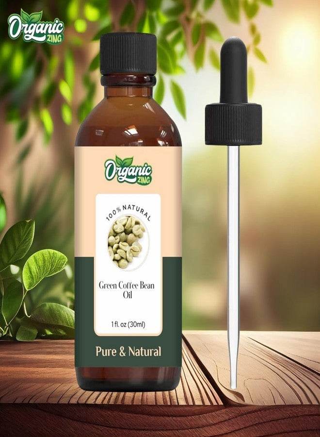 ORGANIC ZING زيت حبوب البن الأخضر العضوي من زنج (قهوة أرابيكا) | زيت ناقل نقي وطبيعي للعناية بالبشرة والشعر والتدليك - 30 مل/1 أونصة سائلة - Image 3