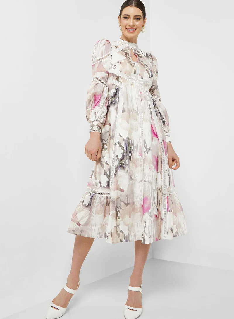 Ted Baker Floral Printed Dress
