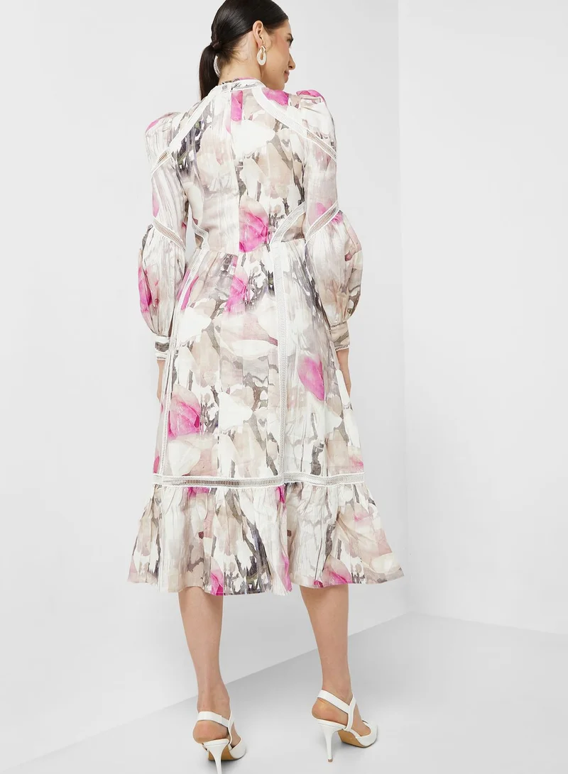 Ted Baker Floral Printed Dress