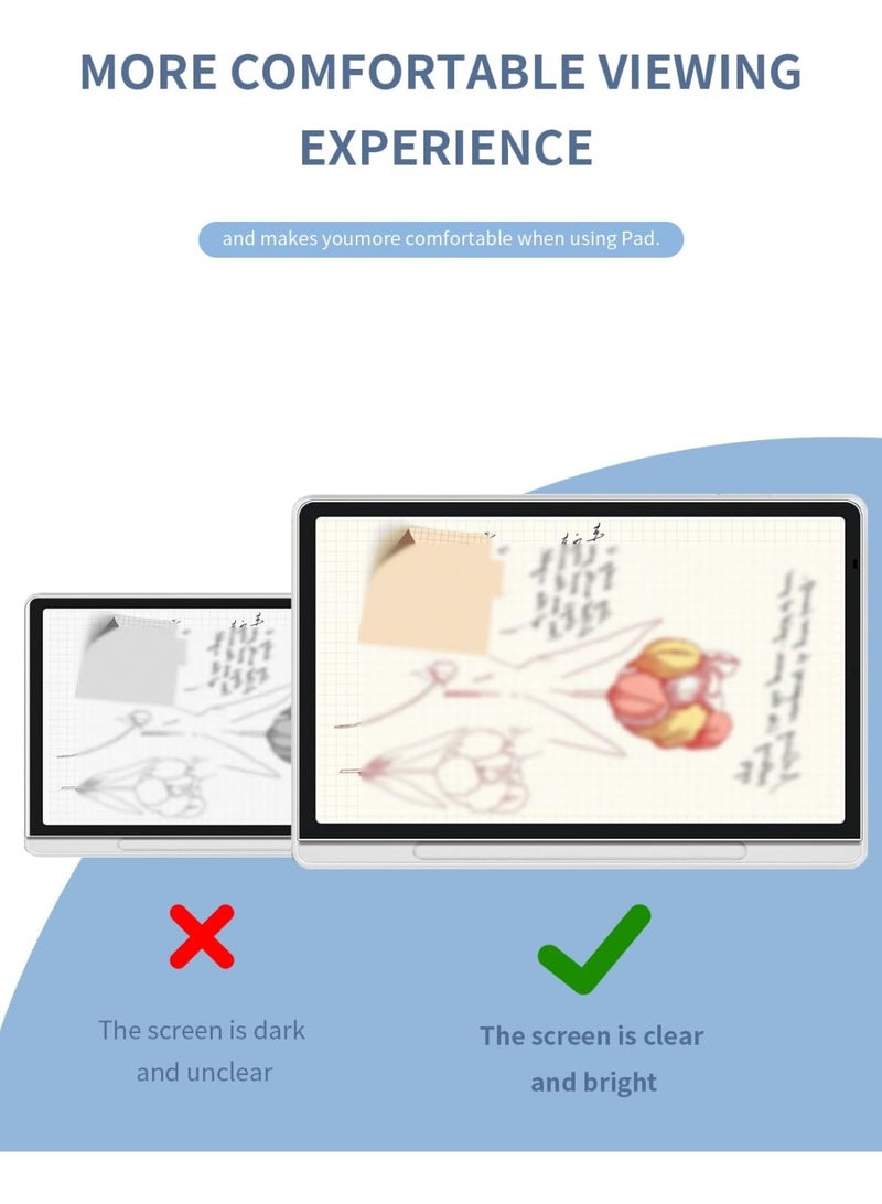 【2 Pack】 Screen Protector Compatible with XPPen Magic Note Pad 10.95 Inch 2025 E-Reader,Flexible Film For Magic Note Pad,Anti-Scratch Ultra - Image 5