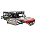 MEUS RACING MB24 SCX24 Body 52in 132MM Body Shell ABSNylon Carbon Fiber Chassis for 124 Axial SCX24 Bronco JLU B17 C10Red - Image 3