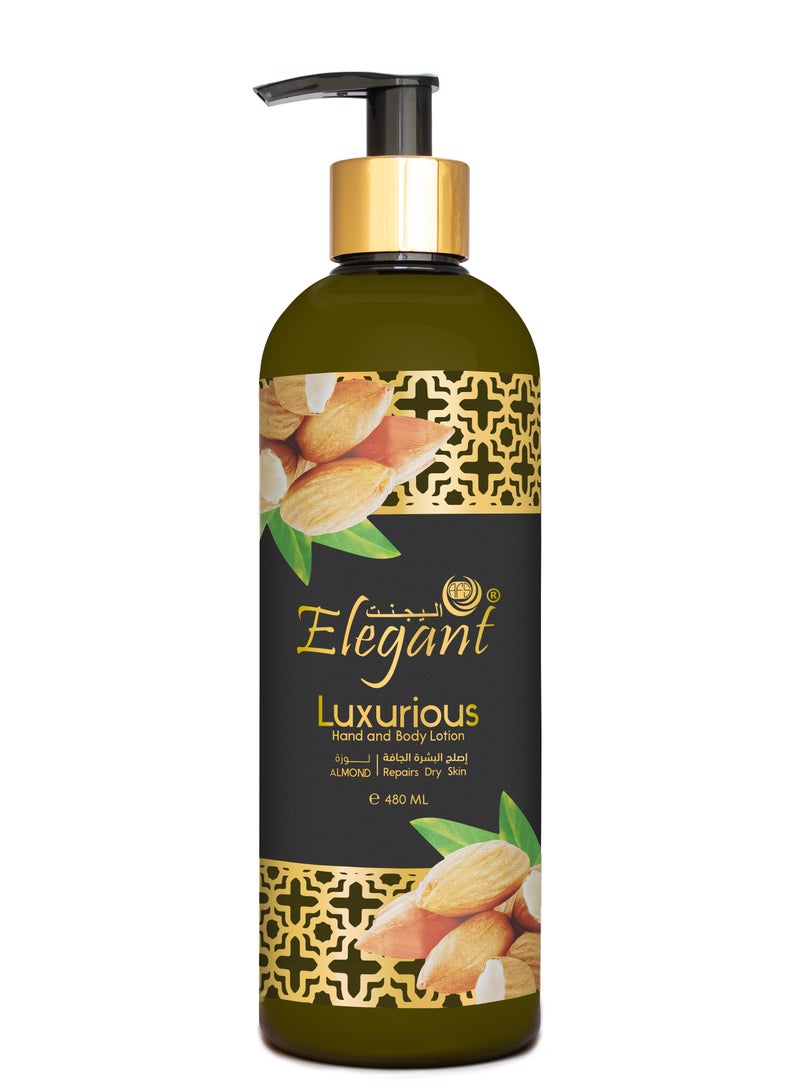 Elegant Almond Luxury Body Lotion 480ml