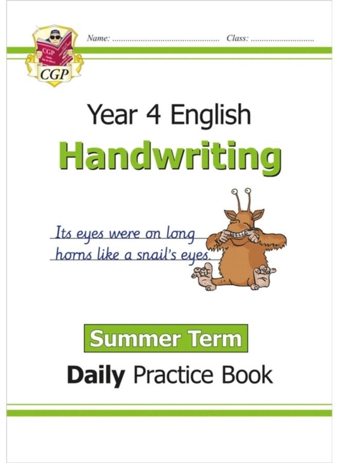 KS2 Handwriting Year 4 Daily Practice Book Summer Term - Paperback