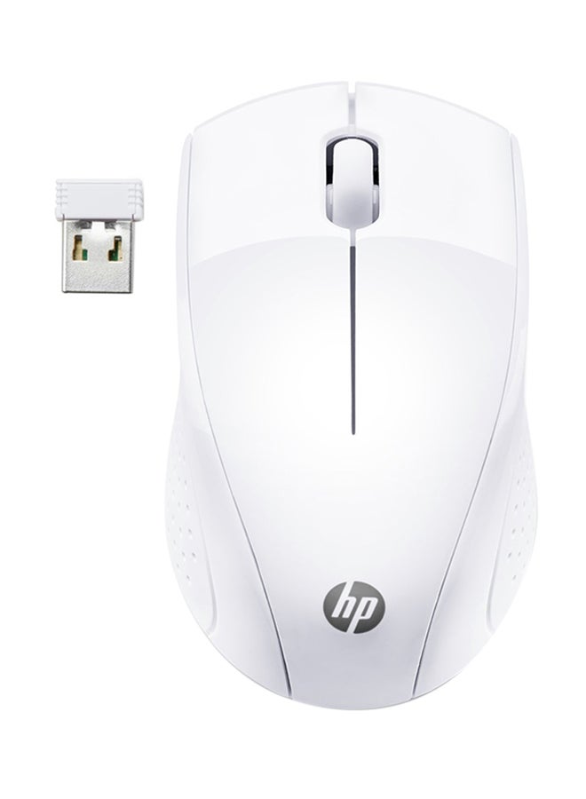 HP ماوس لاسلكي 220 أبيض ثلجي - Image 1