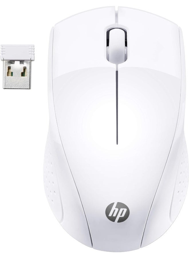 HP ماوس لاسلكي 220 أبيض ثلجي - Image 3