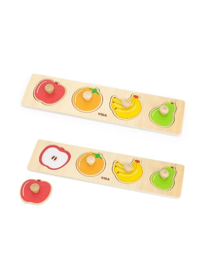 Viga Flat Puzzle - Fruits - Image 1
