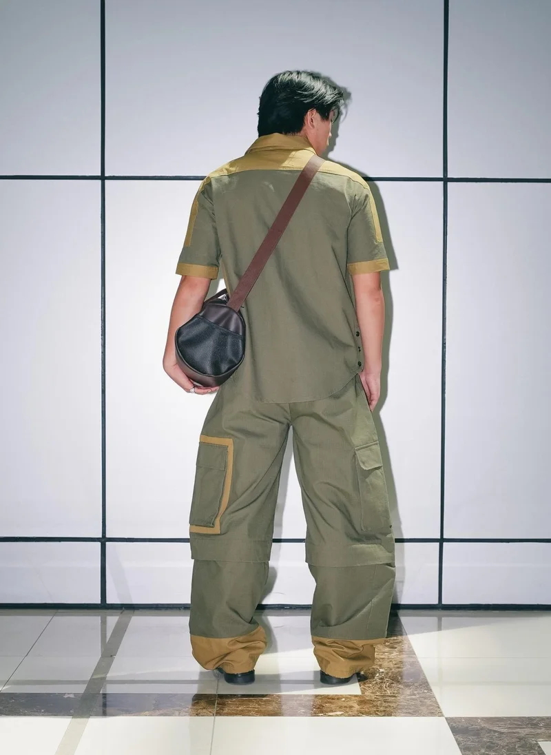 Flashmobnation  FM Utility Cargo Trousers  | Best Price UAE