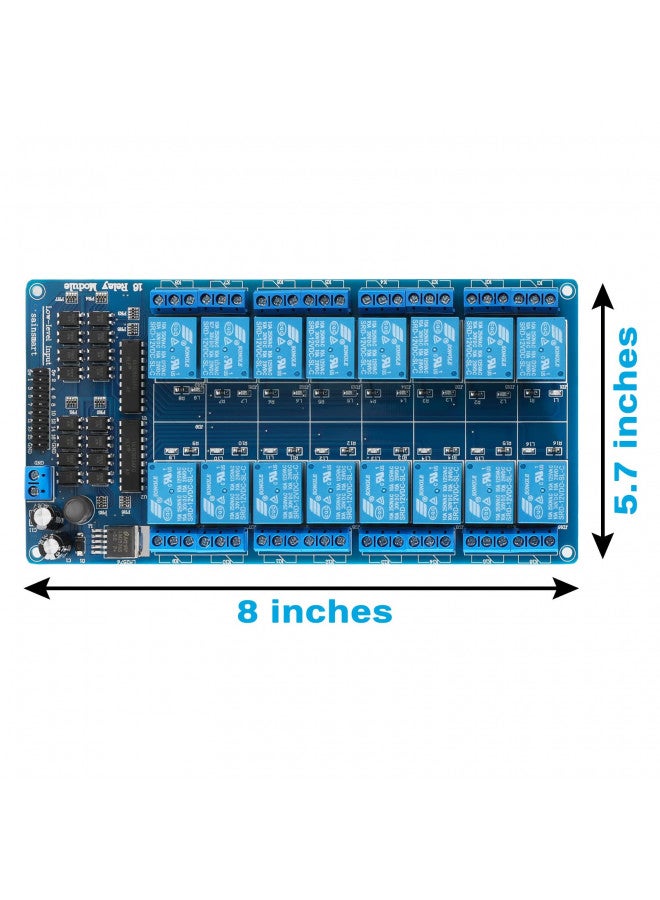 SainSmart 16-Channel 12V Relay Module Board for Arduino DSP AVR PIC ARM