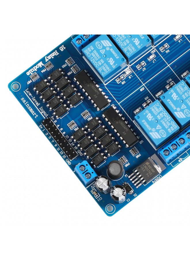 SainSmart 16-Channel 12V Relay Module Board for Arduino DSP AVR PIC ARM