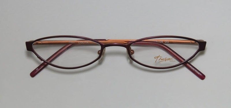 Thalia Lolita For Women CatEye Full-Rim Shape Spring Hinges High-End School Teacher Look Eyeglasses/Eyewear (51-19-135, Bronze/Grape) - Image 3