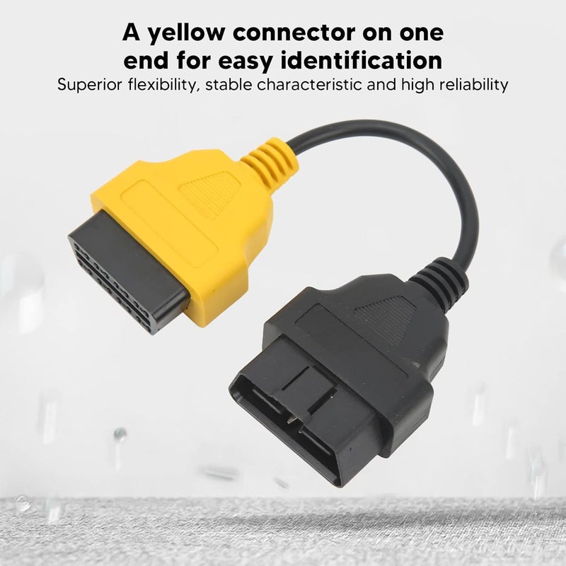 Qinlorgo OBD2 Diagnostic Cable Adapter for Auto ECU Scanner - Image 5