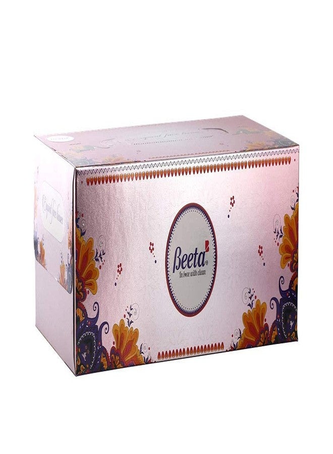 Beeta Tissue Box Professional Facial Tissue Cube for Business Exq.Face Tissue Elephant (Pack of 3) Any Box Color - Total 600 Pulls - Soft and Highly Absorbent - 100% Natural Cellulose Fiber - Image 3