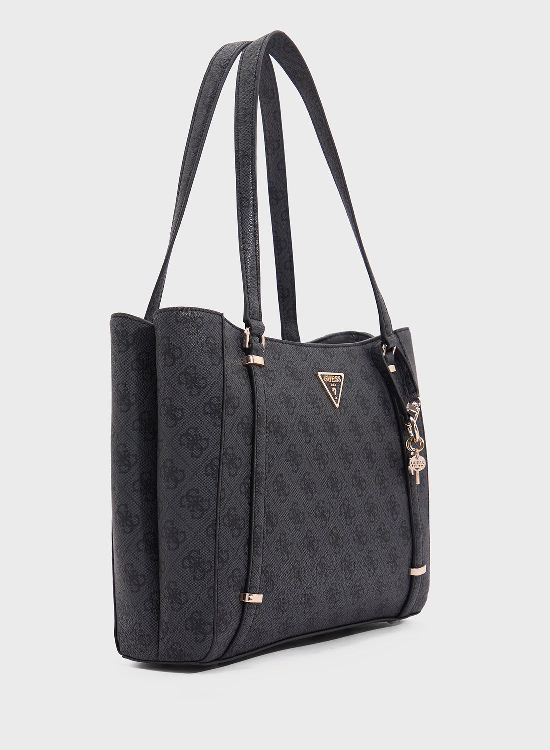GUESS Eco Erica Elite Tote Bag White Logo