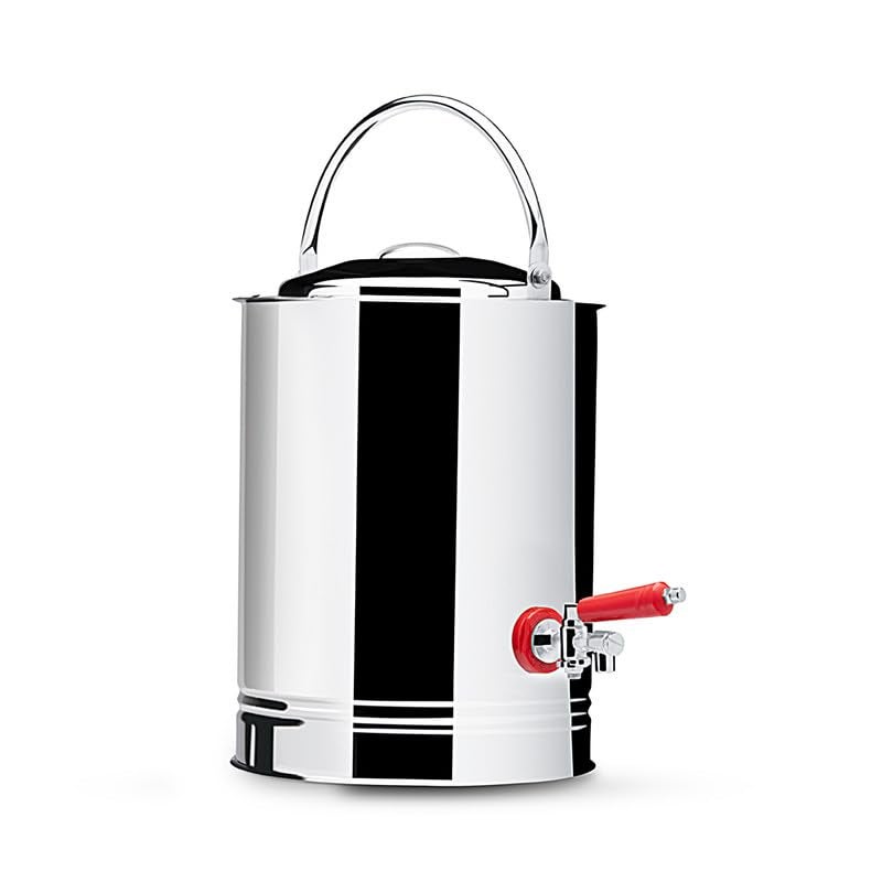 Expresso Traditional Stainless Steel EcoFriendly TeaCoffee Urn Hot Cold Pot 25 Liter - Image 2