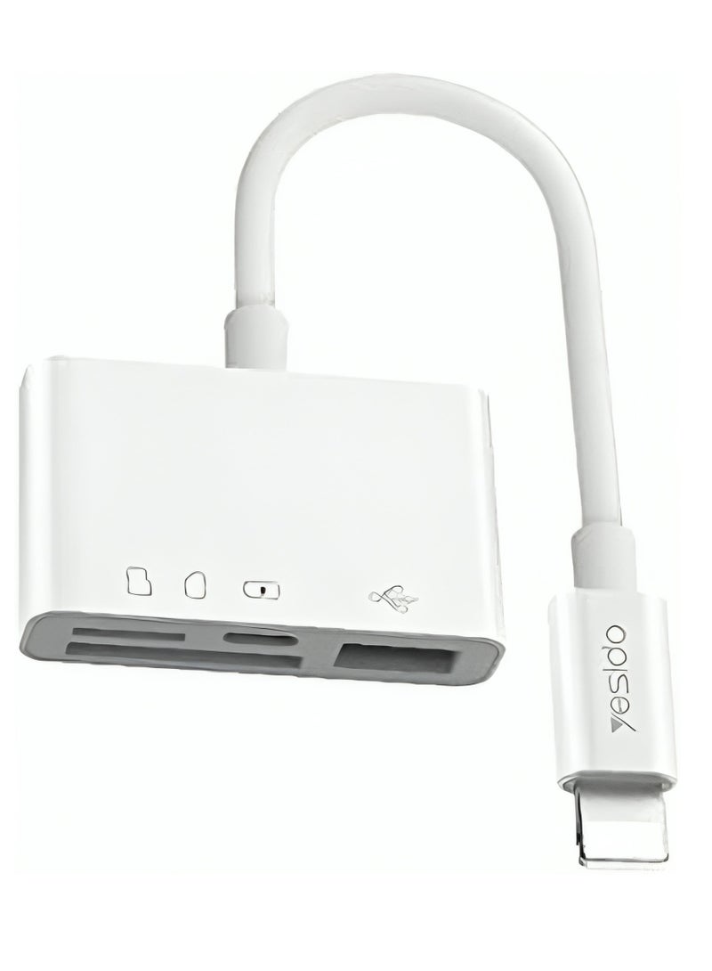 Yesido GS12 Lightning to USB Adapter, Otg Adapter - Image 1
