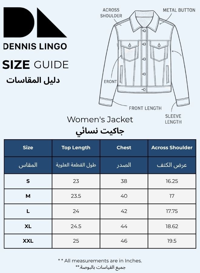 دينيس لينغو جاكيت نسائي بني بياقة عادية من البوليستر بنسبة % - Image 4
