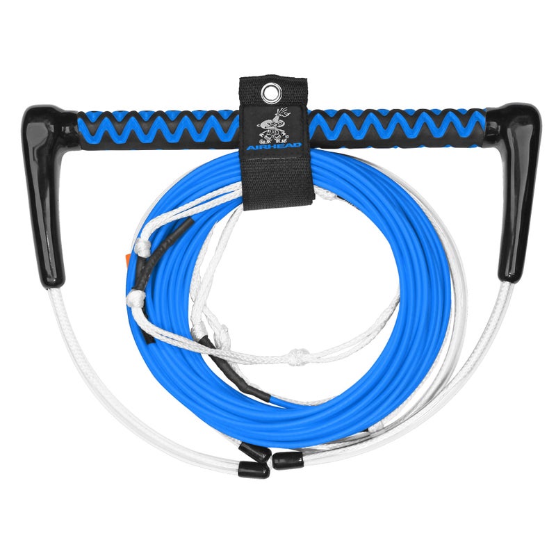 Airhead Dyneema Thermal Wakeboard Rope, 4 Sections, 75-Feet, Blue - Image 1