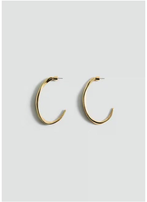 Twisted Hoop Earrings