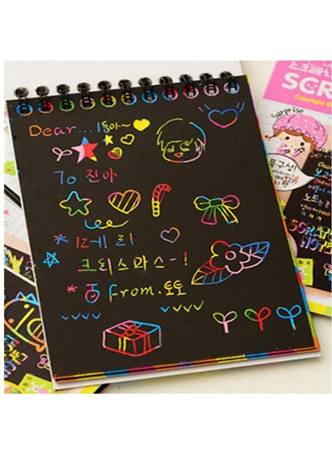 Other Generic Drawing Toys Large Magic Color Scratch Note book Paper