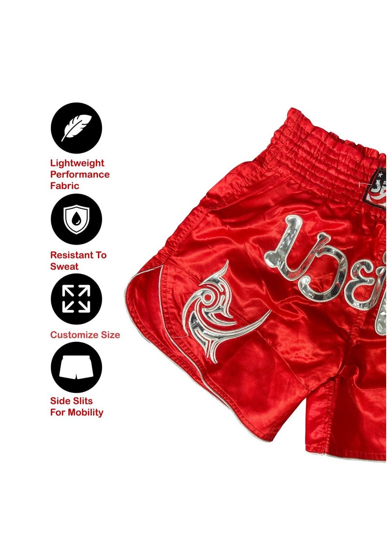 Spall Boxing Shorts For Men Muay Thai Shorts For Kickboxing Wretling Grappling Fight And Cross Training Martial Arts Training Gym Clothing  - Image 5