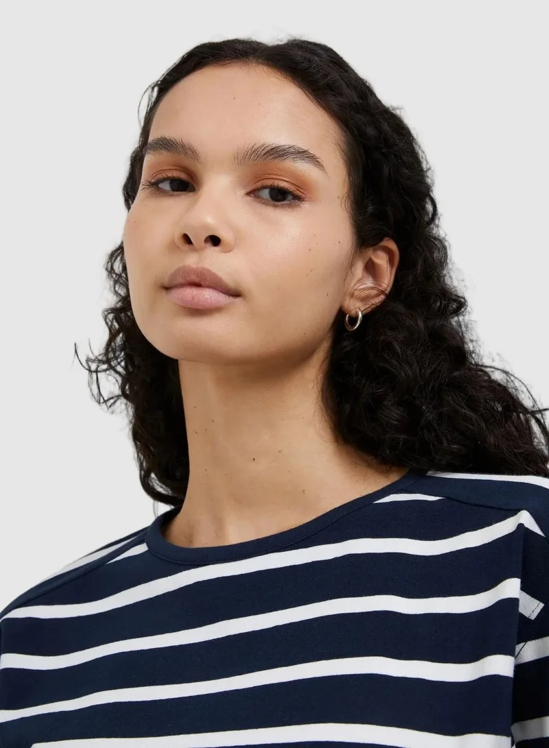 French Connection Rallie Stripe Crew Neck T-Shirt