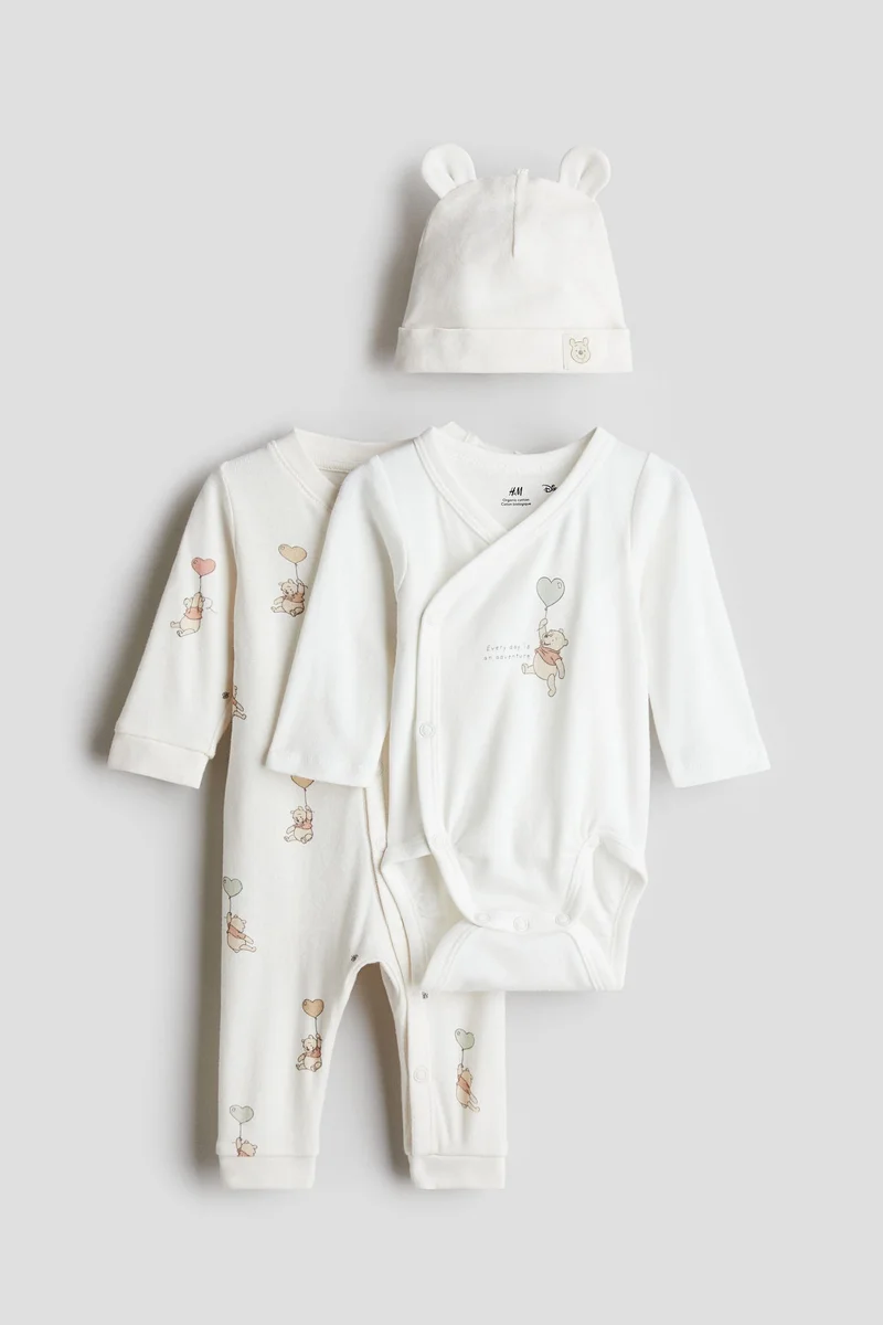 اتش اند ام 3-Piece Cotton Set