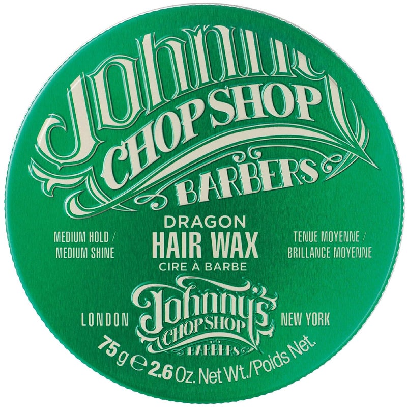 Johnny's Chop Shop Johnnys Chop Shop Mens Hair Dragon Wax Medium Hold Medium Nautral Shine Non Greasy 26 oz Pack of 1