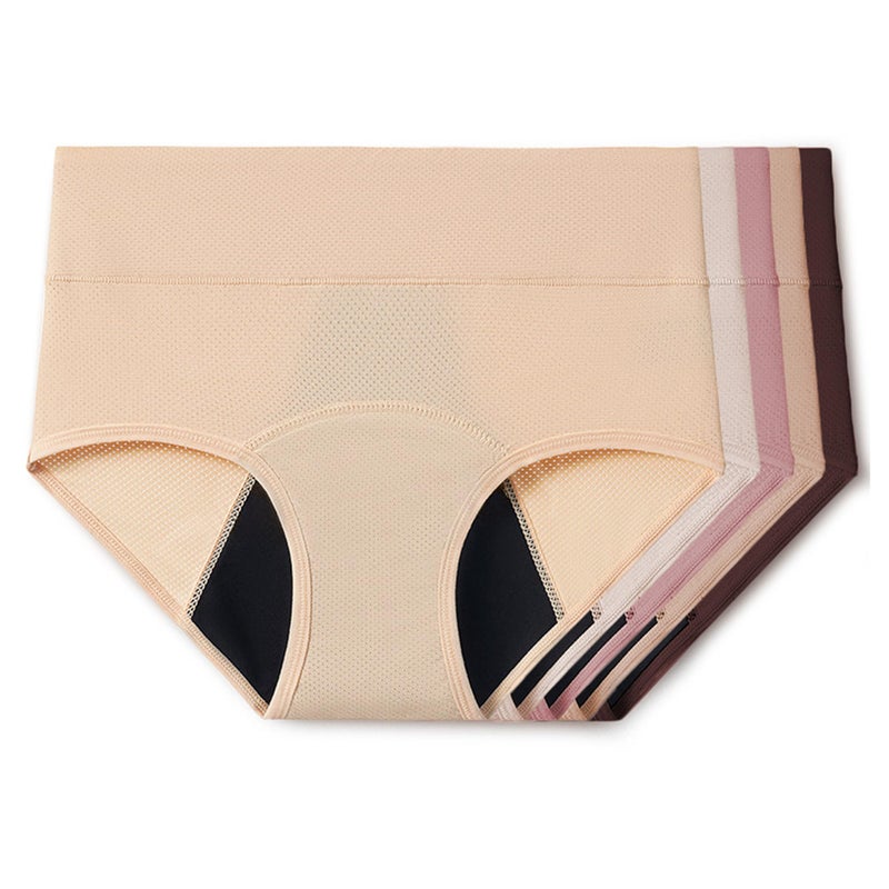Everdries Washable & Reusable Incontinence Underwear for Women Over 60 - Leakproof, Discreet, Absorbent, Machine-Washable Panties (Comfort Plus, M, Pack of 5) - Image 1