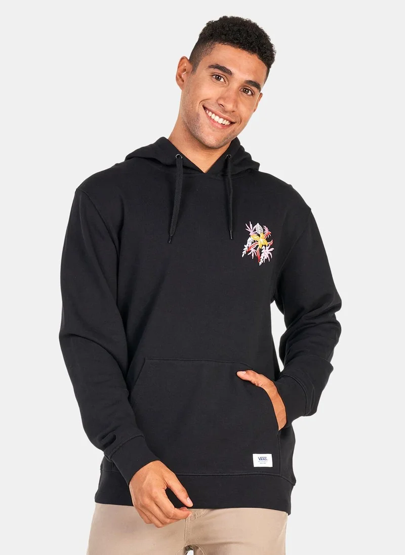 VANS Men's Anaheim Print Mash Up Pullover hoodie