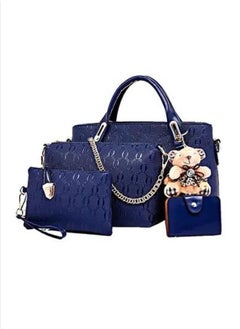 Generic 4-Piece Women's Bags Classic New Europe And The United States Style Fashion Women's Bags Leather Crossbody Tote Bags  - Image 2