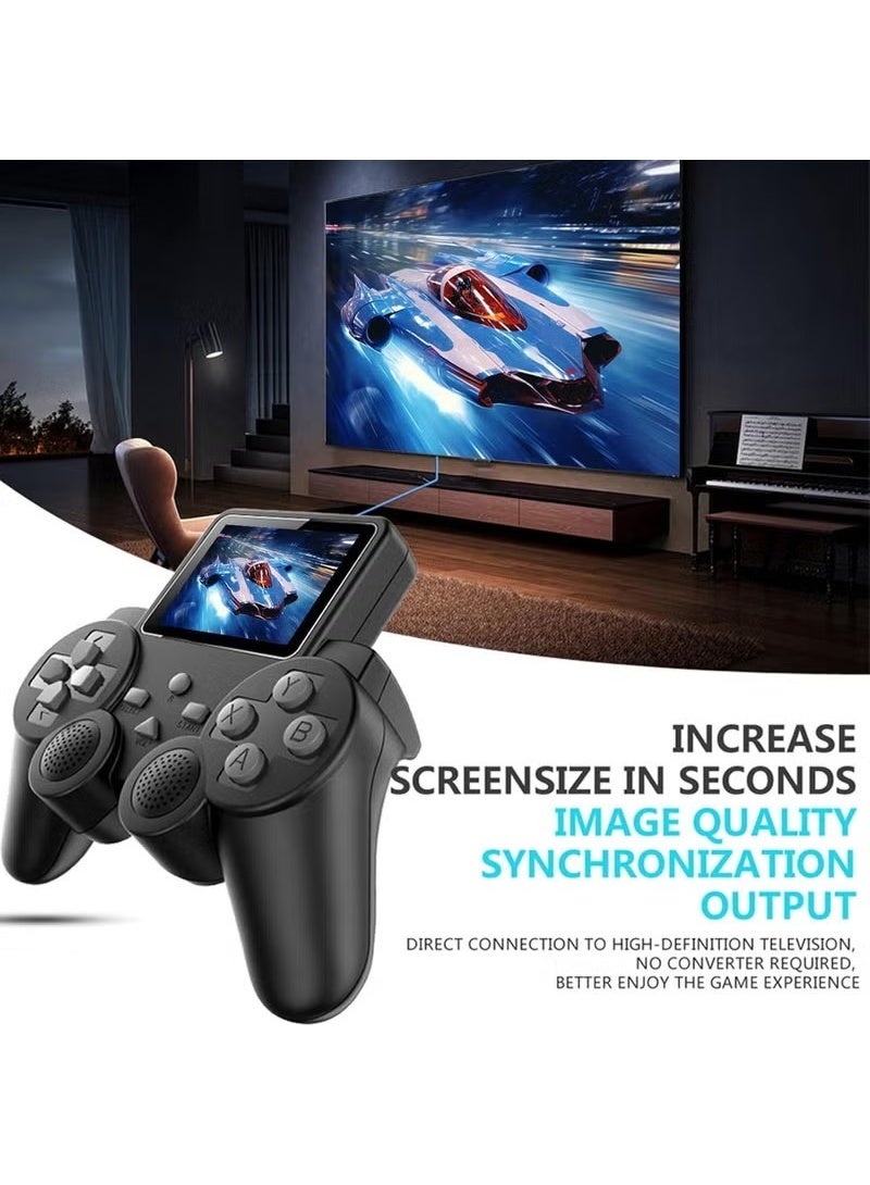 Handheld Game Console - 500 in 1 Retro Video Games - Built-in Arcade Classics, Rechargeable Battery, Multiplayer Fun Anywhere, Perfect Travel Gaming for Kids and Teens - Image 4