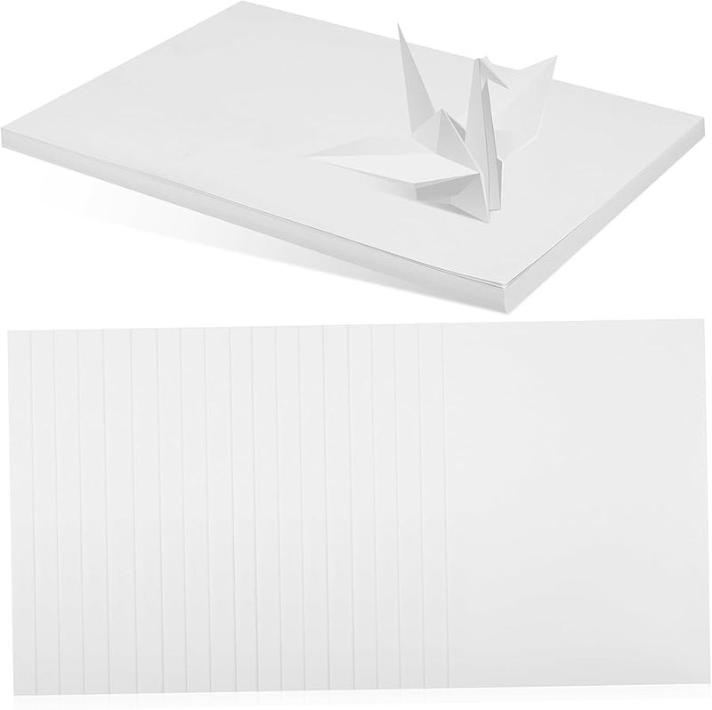 ورق البطاقات الأبيض 50 ورقة بالجملة للحرف اليدوية وتجميع الصور - Image 1