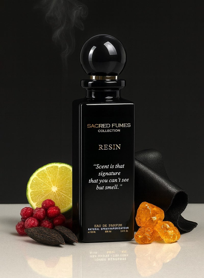 ديفينا مجموعة ساكريد فومز راتنج ١٠٠ مل - عطر بولد عود للرجال، عطر يدوم طويلاً - Image 1