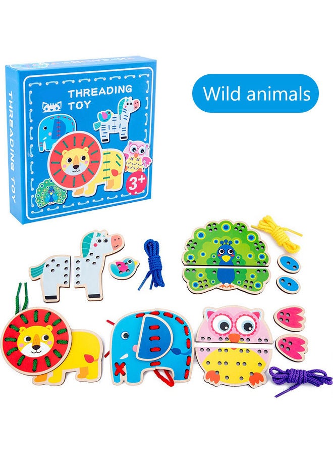 Wild Animal Puzzle Toy