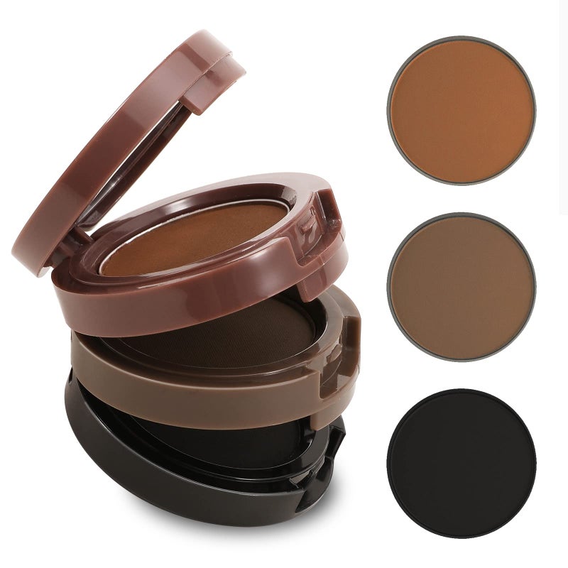 Boobeen 3 Color Eyebrow Powder Palette, Waterproof Eyebrow Makeup, Brow Definer to Shape Perfect Brow - Image 1
