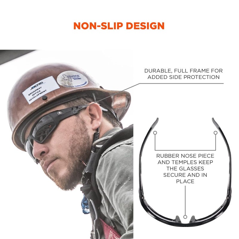 Ergodyne Skullerz ODIN Anti Scratch Safety Glasses AntiFog ANSI z871 - Image 4
