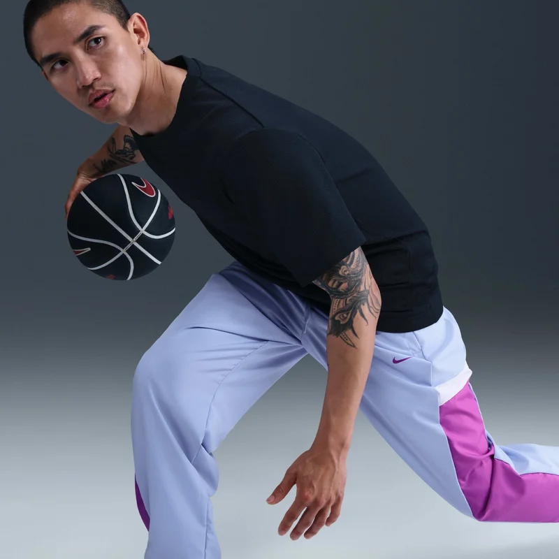 Nike light blue, pink Men's Icon Dri-FIT Basketball Pants for Men | Best Price UAE