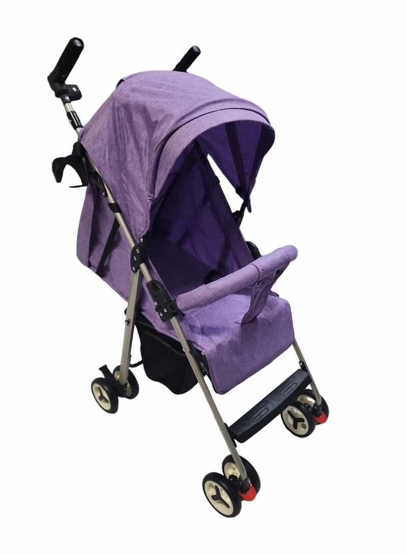 BABYCARA Lightweight Aluminum Stroller with Rotating Arms Cup holder and storage - Image 3